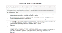 Desktop Screenshot of deciem.com